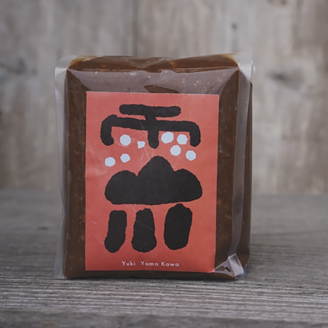 柳醸造/雪山川 熟成コシヒカリ玄米みそ