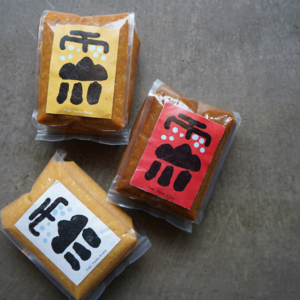 柳醸造/雪山川 天然醸造越後みそ