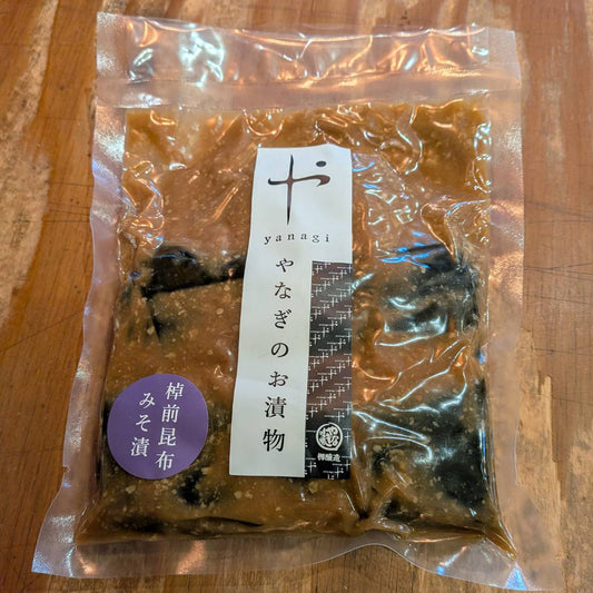 柳醸造／棹前昆布 みそ漬